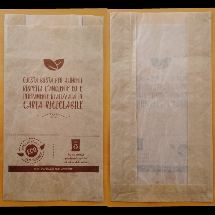 Sacchetto per il pane - Formato 18x35cm - Conai - Consorzio Nazionale  Imballaggi